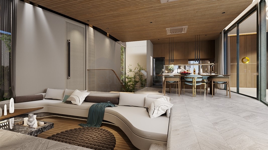 Neue 3-4-Schlafzimmer-Villen mit Pool auf Layan