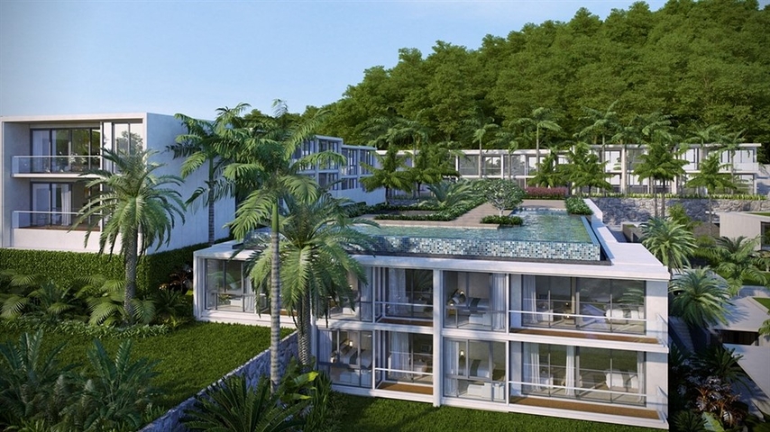 Ansichtskomplex auf Karon