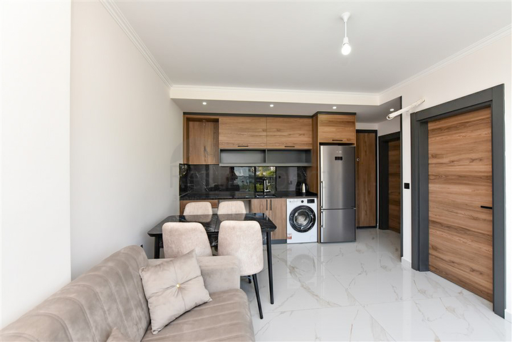 Wohnung 1+1 in einem neuen Komplex mit entwickelter Infrastruktur 