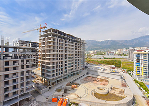 Gemütliche 1+1 Wohnung in einer beliebten Wohnanlage im Stadtteil Mahmutlar