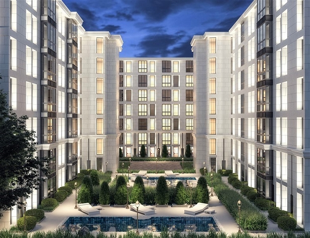 Moderner Komplex in der Nähe des Strandes von Nyharn