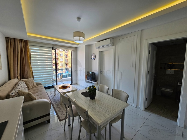 1+1 Wohnung in der Nähe von Kleopatra Beach