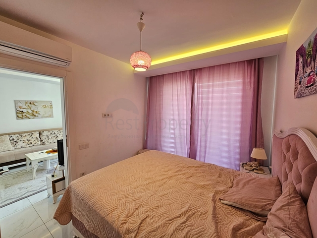 1+1 Wohnung in der Nähe von Kleopatra Beach