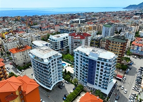 1+1 Wohnung in der Nähe von Kleopatra Beach