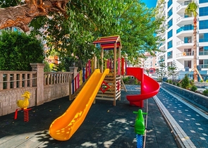 1+1 Wohnung in der Nähe von Kleopatra Beach