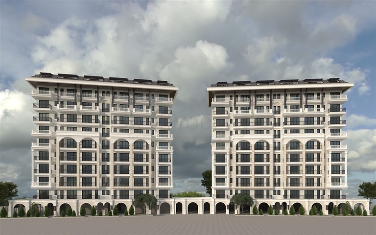 Wohnung 1+1 in der Gegend von Cleopatra unter einer Aufenthaltserlaubnis