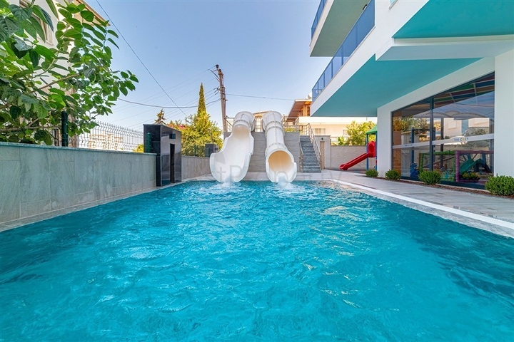 2+1 Apartment mit Meerblick in Mahmutlar