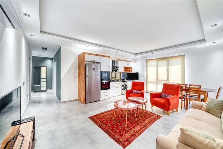 2+1 Apartment mit Meerblick in Mahmutlar