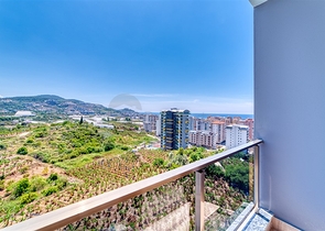 2+1 Apartment mit Meerblick in Mahmutlar