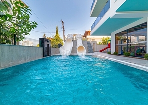 2+1 Apartment mit Meerblick in Mahmutlar