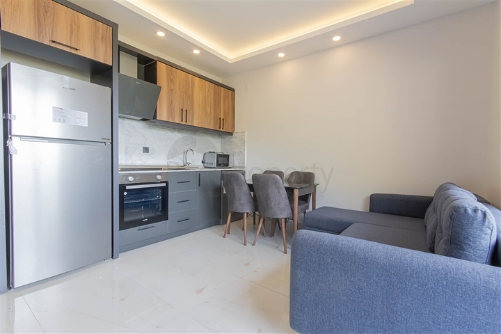 1+1 möblierte Wohnung nur 750 m vom Kleopatra-Strand entfernt