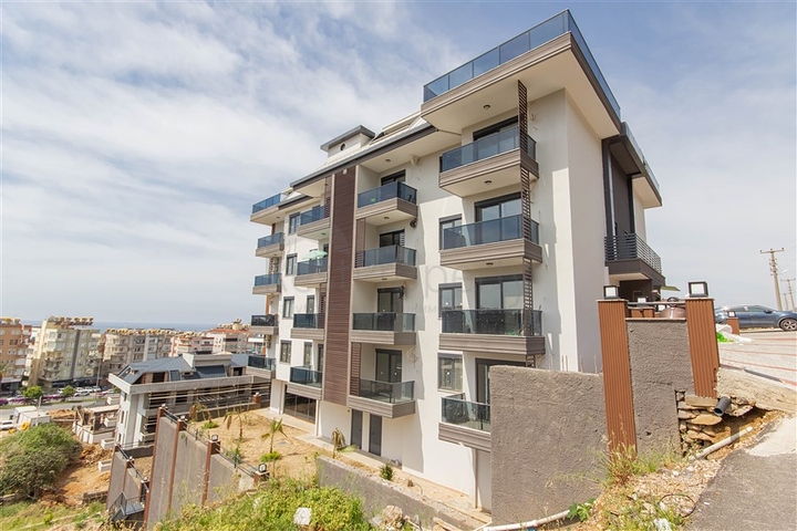 1+1 möblierte Wohnung nur 750 m vom Kleopatra-Strand entfernt