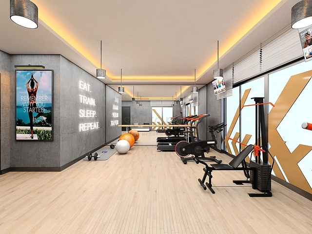 Wohnung mit Meerblick in einer malerischen Gegend von Alanya