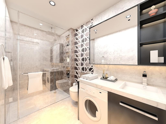 Wohnung mit Meerblick in einer malerischen Gegend von Alanya