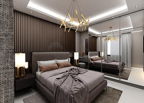 Wohnung mit Meerblick in einer malerischen Gegend von Alanya