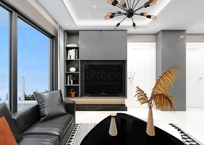 Wohnung mit Meerblick in einer malerischen Gegend von Alanya