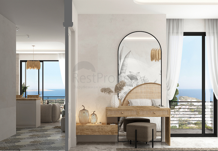 Boutique-Projekt ist ein Familienkonzept, umgeben von Natur.