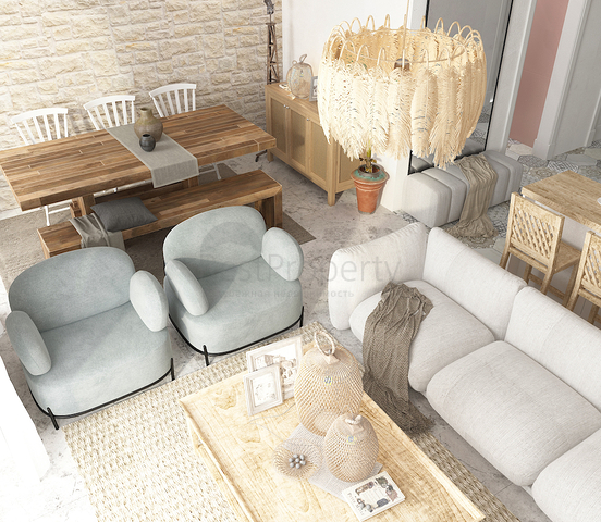 Boutique-Projekt ist ein Familienkonzept, umgeben von Natur.