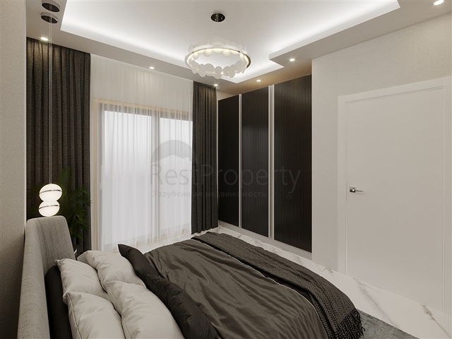 Zweizimmerwohnung in Gehweite zum Kleopatra-Strand