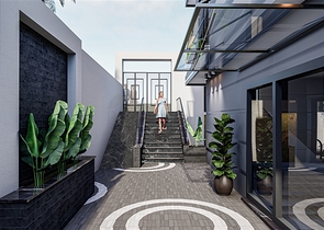 Zweizimmerwohnung in Gehweite zum Kleopatra-Strand