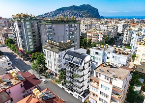Zweizimmerwohnung in Gehweite zum Kleopatra-Strand