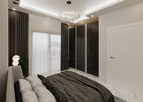 Zweizimmerwohnung in Gehweite zum Kleopatra-Strand