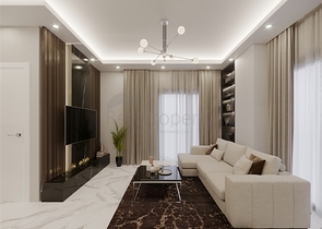 Zweizimmerwohnung in Gehweite zum Kleopatra-Strand