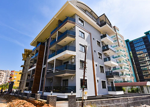 1+1 Wohnung in neuem Projekt im Stadtteil Mahmutlar