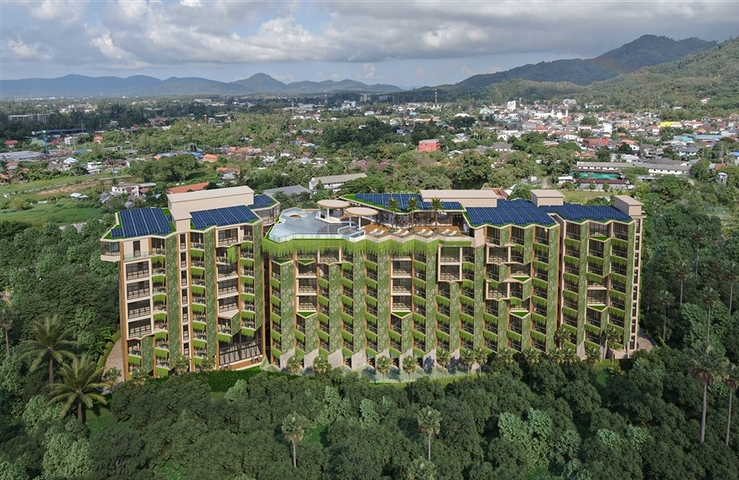 Ein neuer High-Tech-Komplex am Strand von Surin