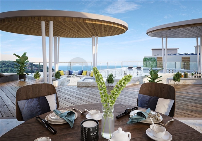 Ein neuer High-Tech-Komplex am Strand von Surin