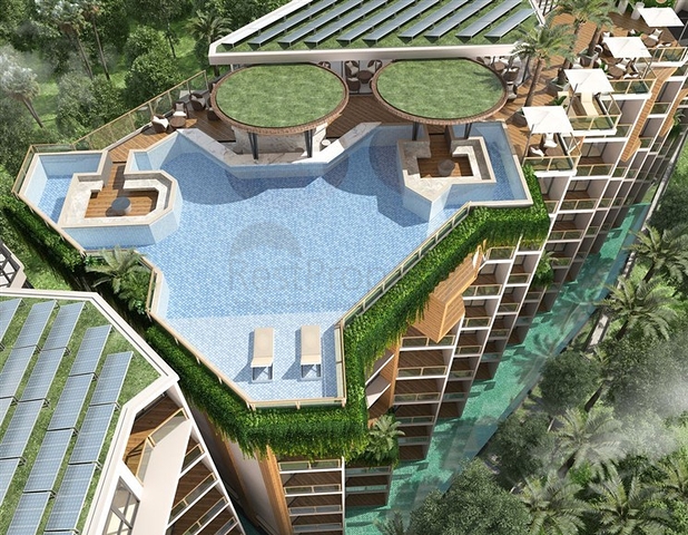 Ein neuer High-Tech-Komplex am Strand von Surin