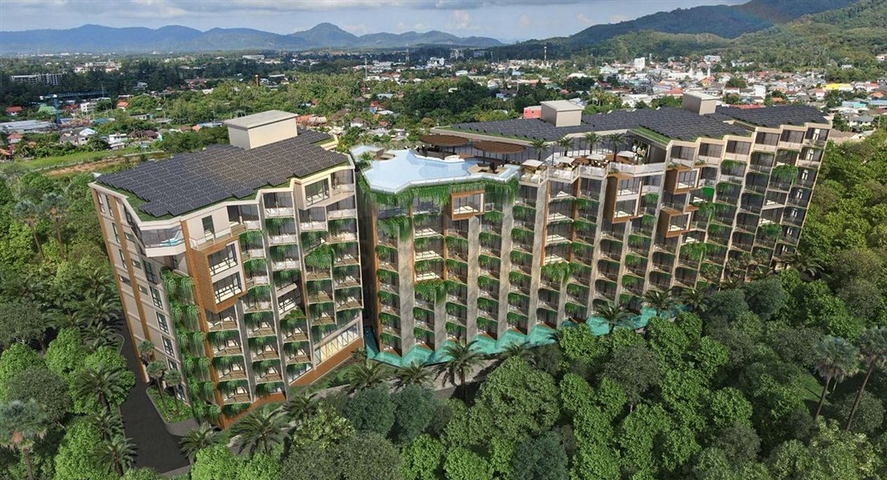 Ein neuer High-Tech-Komplex am Strand von Surin