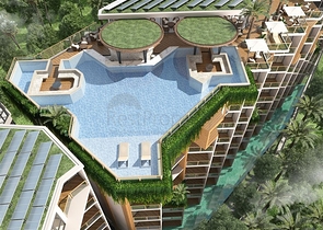 Ein neuer High-Tech-Komplex am Strand von Surin