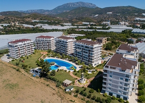 2+1 Wohnung im Stadtteil Demirtas in einem Komplex mit reicher Infrastruktur 