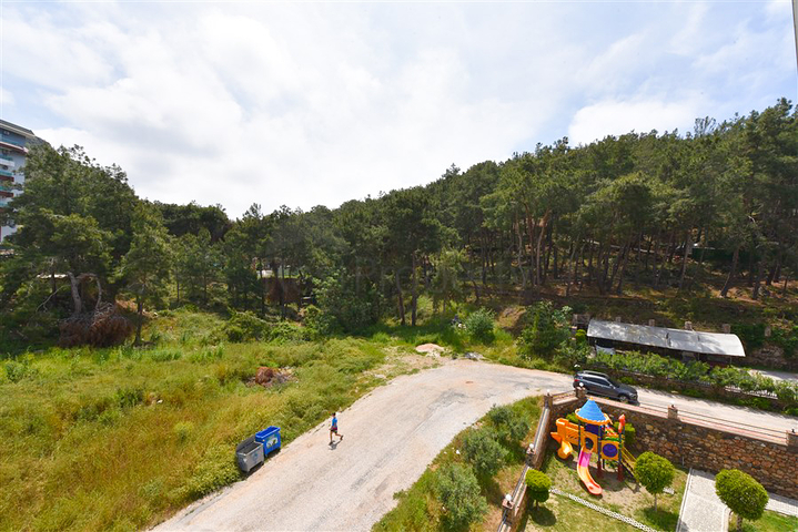 2+1 Apartment in der malerischen Gegend von Kargicak, nur 300 m vom Meer entfernt