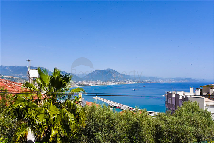 2+1 Wohnung in einem historischen Ort von Alanya