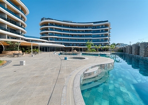 Zweizimmerwohnung an der ersten Küste in Kargicak