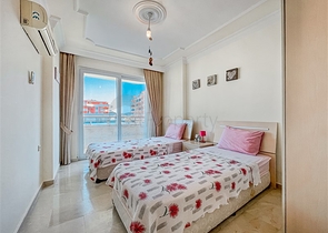 Möblierte 2+1-Wohnung in Mahmutlar