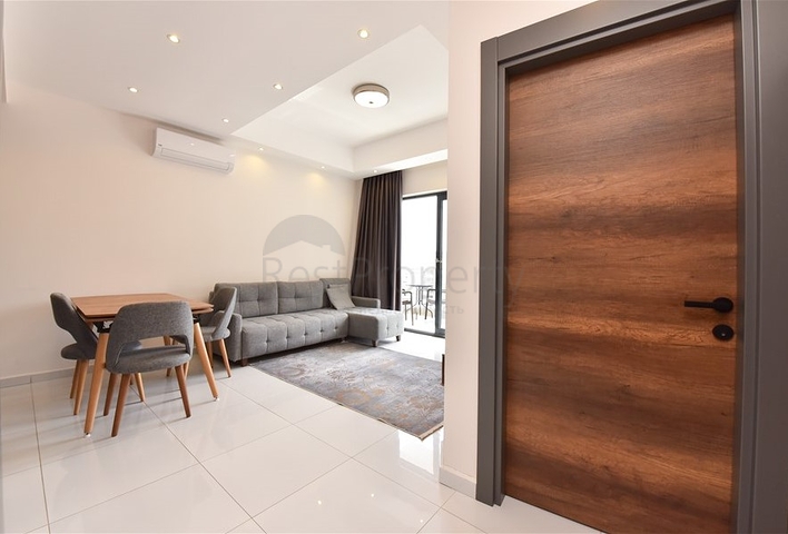 1+1 Apartment in einem Komplex mit Hotelinfrastruktur im Stadtteil Mahmutlar