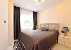 1+1 Apartment in einem Komplex mit Hotelinfrastruktur im Stadtteil Mahmutlar