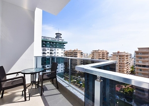 1+1 Apartment in einem Komplex mit Hotelinfrastruktur im Stadtteil Mahmutlar