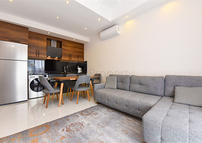 1+1 Apartment in einem Komplex mit Hotelinfrastruktur im Stadtteil Mahmutlar