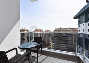 1+1 Apartment in einem Komplex mit Hotelinfrastruktur im Stadtteil Mahmutlar