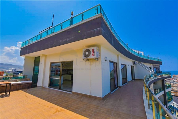 Geräumiges 3+1 Penthouse im Stadtteil Mahmutlar