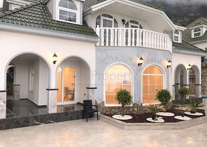 3+1 Villa mit Panoramablick auf das Meer mit der Möglichkeit der türkischen Staatsbürgerschaft