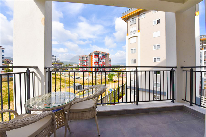 Wohnung zu vermieten 1+1 in Avsallar, 1 200 m vom Meer entfernt