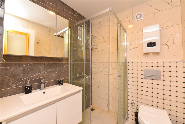 Wohnung zu vermieten 1+1 in Avsallar, 1 200 m vom Meer entfernt