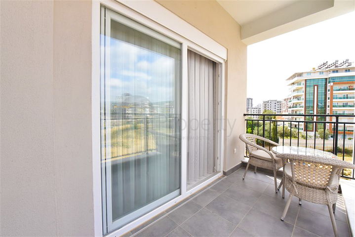 Wohnung zu vermieten 1+1 in Avsallar, 1 200 m vom Meer entfernt