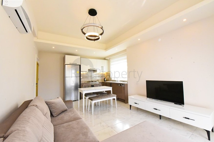 Wohnung zu vermieten 1+1 in Avsallar, 1 200 m vom Meer entfernt