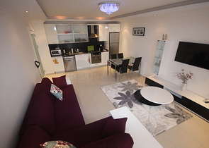 1+1 Wohnung in Avsallar im Orion City Komplex zur Miete